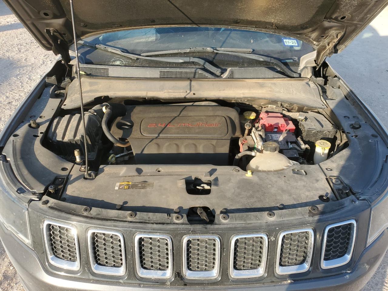 2019 Jeep Compass VIN 3C4NJDBB6KT689461 Copart auction photo, side / undercarriage damage thumbnail 13