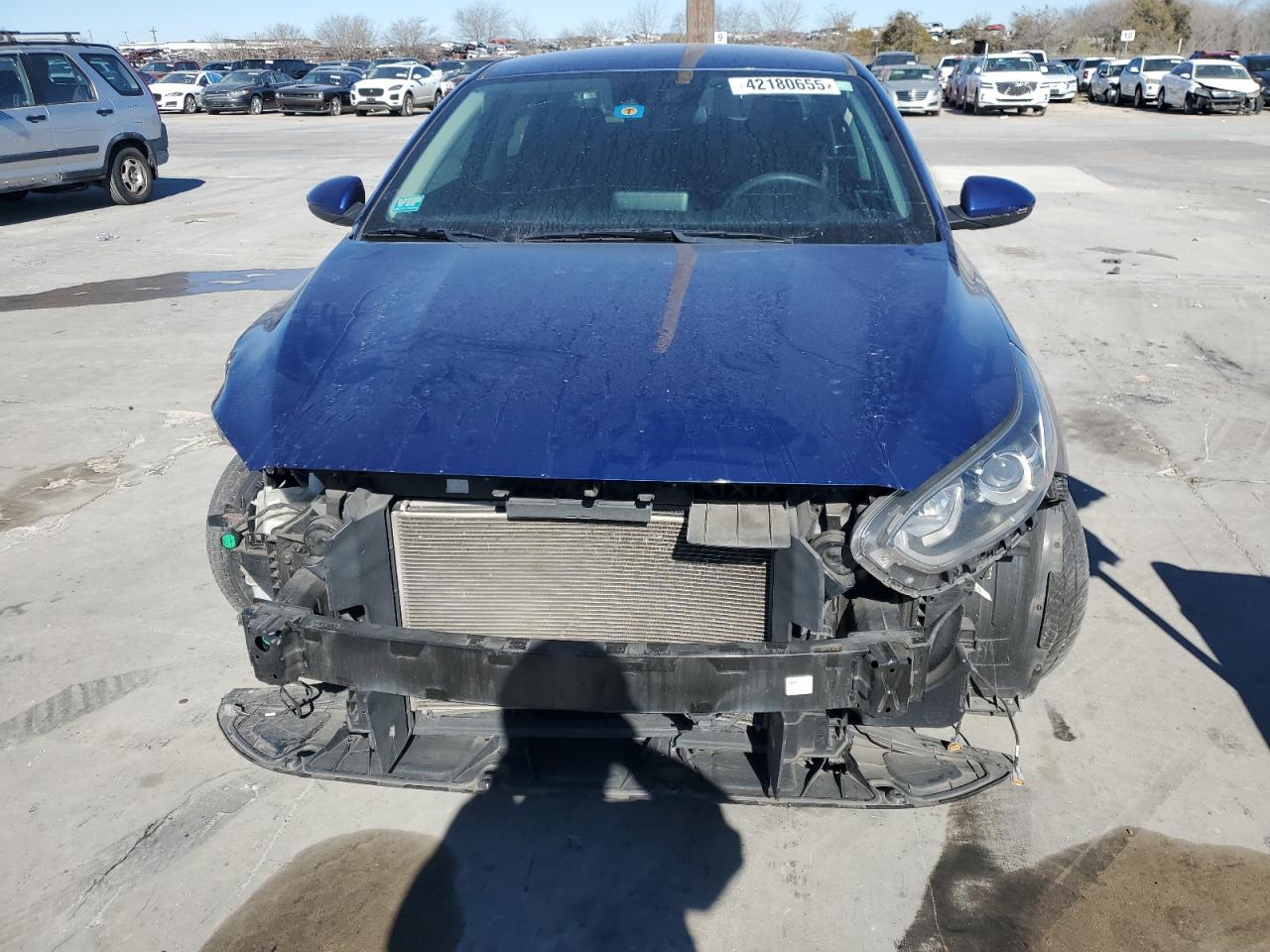 2019 KIA Forte VIN 3KPF24AD6KE010197 Copart auction photo, front end damage thumbnail 5