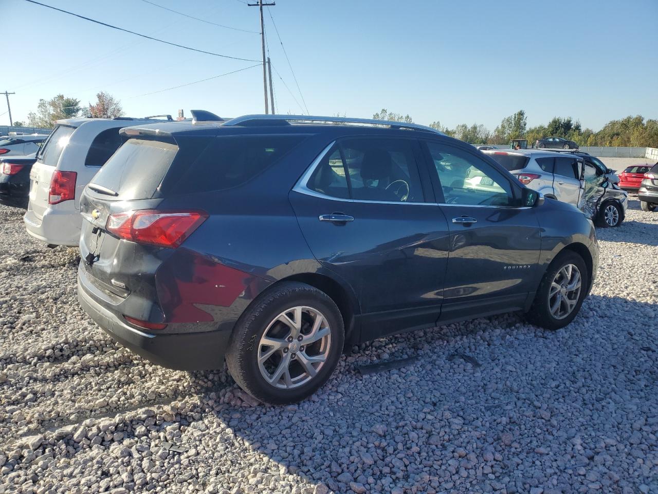 2018 Chevrolet Equinox VIN 3GNAXMEV3JS503731 Copart auction photo, front end / rear end damage thumbnail 3