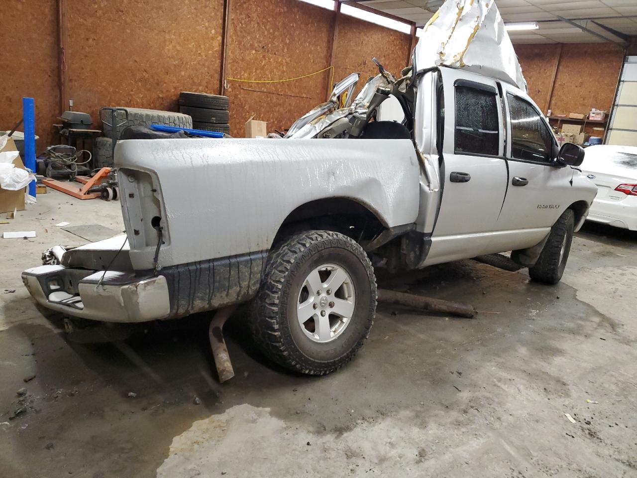 2003 Dodge RAM VIN 1D7HU18DX3S346043 Copart auction photo, all over damage thumbnail 3