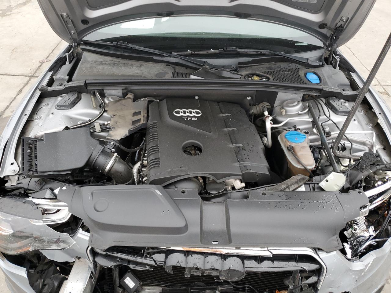 2015 Audi A5 VIN WAUMFAFH6FN003299 Copart auction photo, front end damage thumbnail 11
