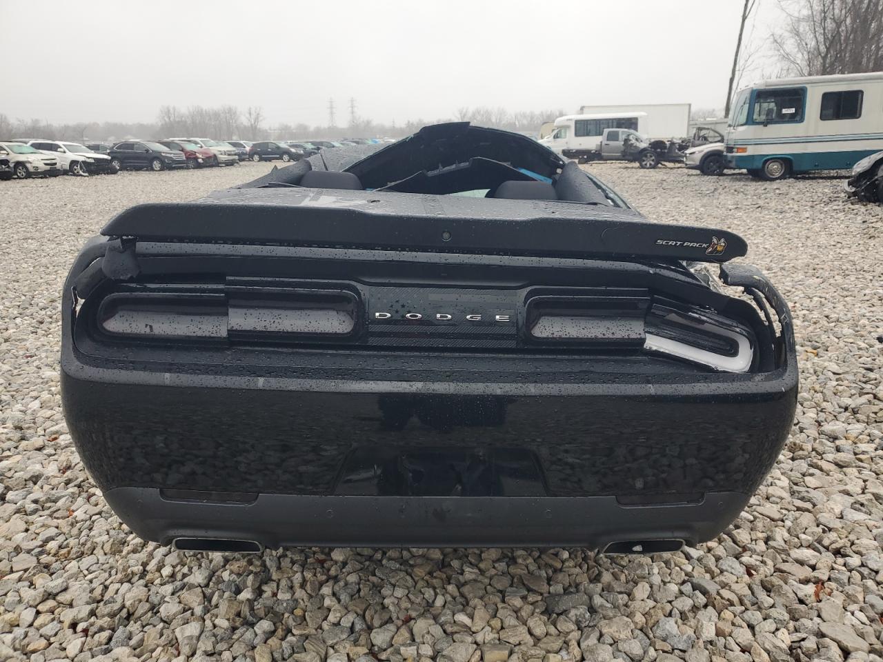 2021 Dodge Challenger VIN 2C3CDZFJ7MH669720 Copart auction photo, all over damage thumbnail 6