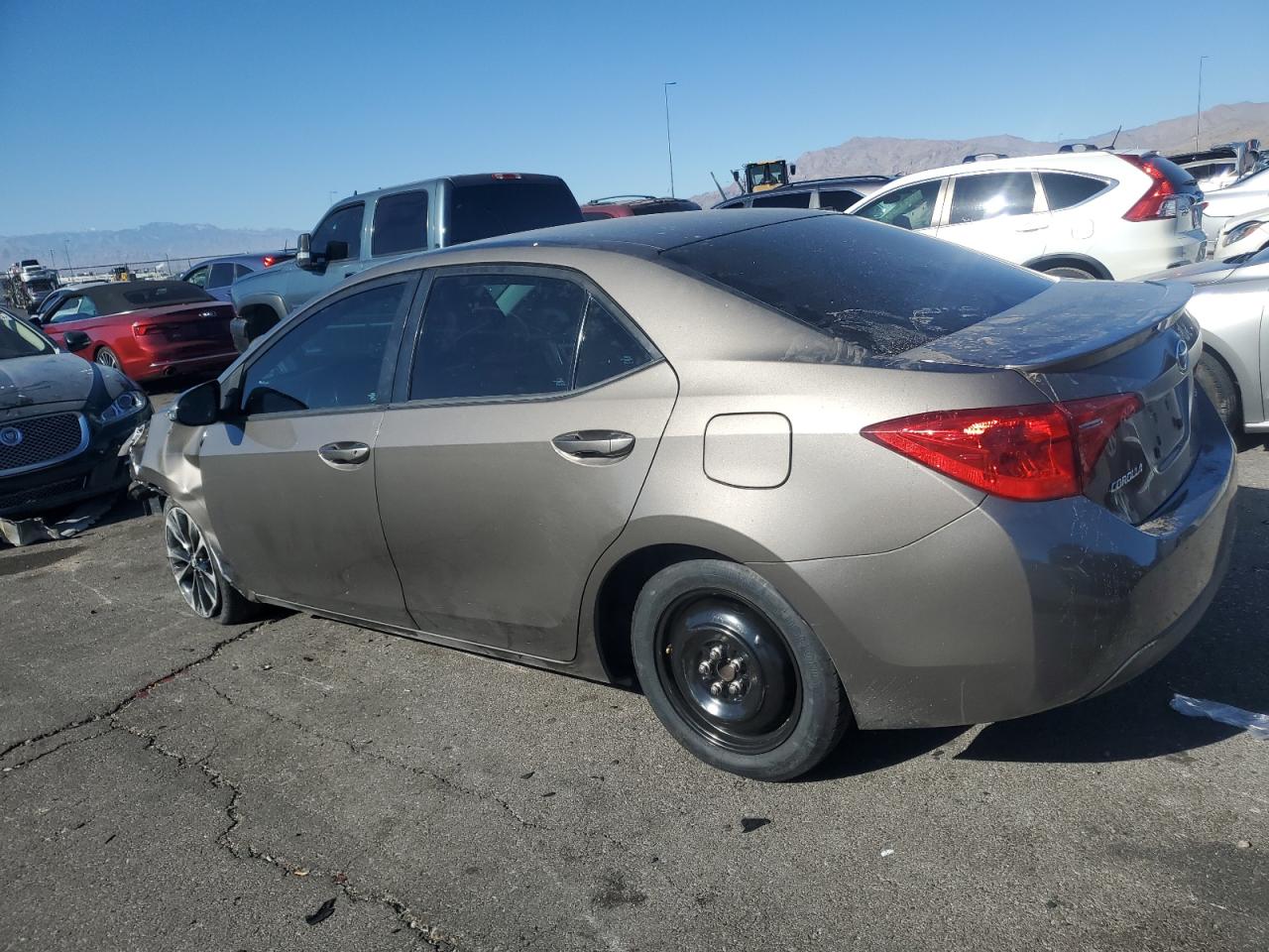 2017 Toyota Corolla VIN 2T1BURHE7HC857077 Copart auction photo, front end damage thumbnail 2