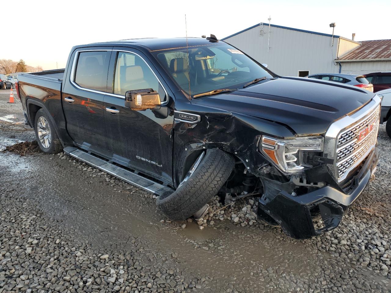 2021 GMC Sierra VIN 3GTU9FED7MG304482 Copart auction photo, front end damage thumbnail 4
