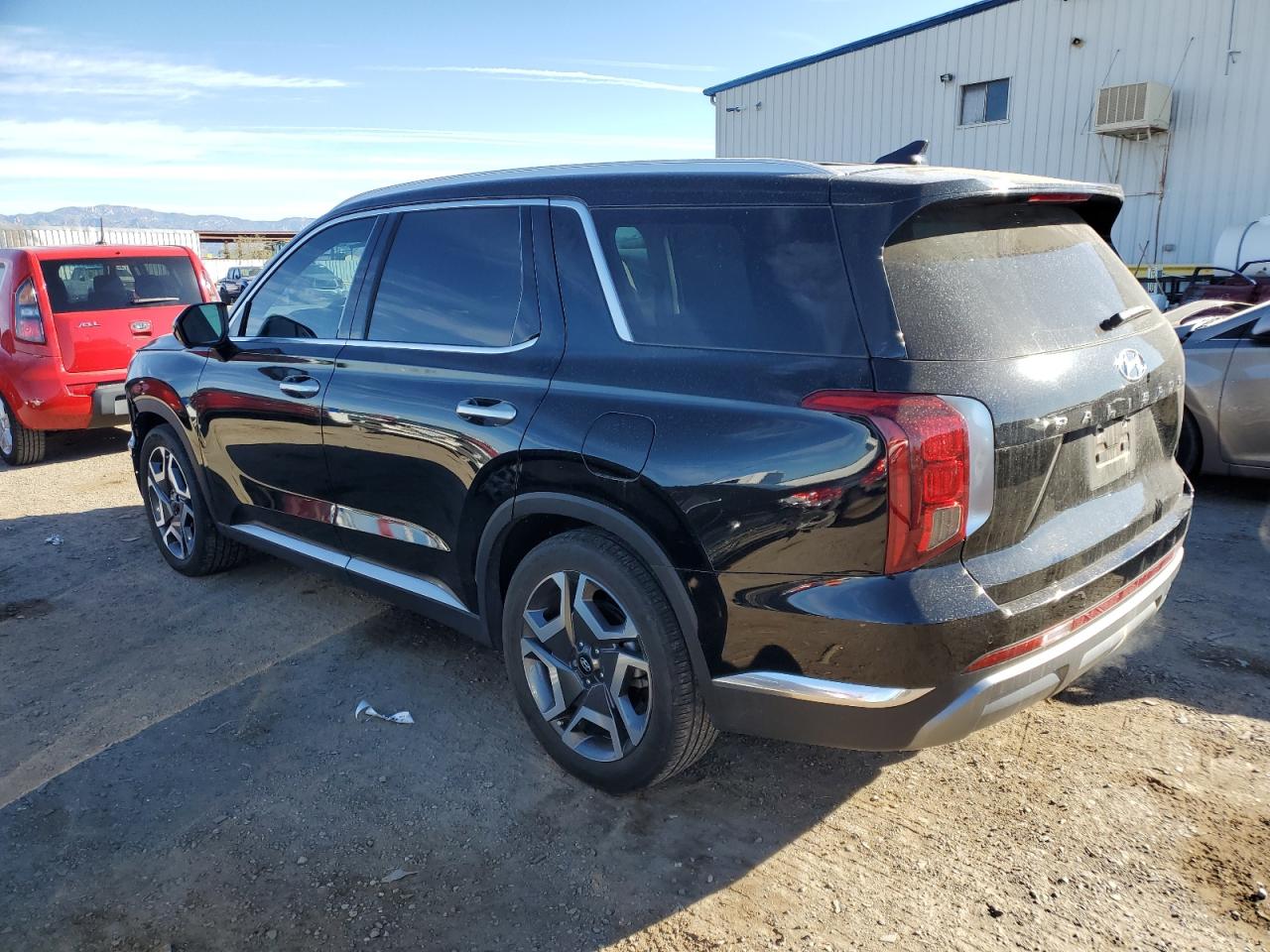 2023 Hyundai Palisade VIN KM8R54GE1PU527111 Copart auction photo, front end damage thumbnail 2