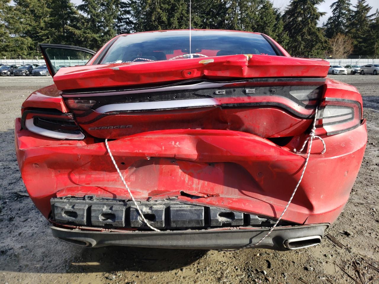2021 Dodge Charger VIN 2C3CDXBG8MH522188 Copart auction photo, rear end damage thumbnail 6