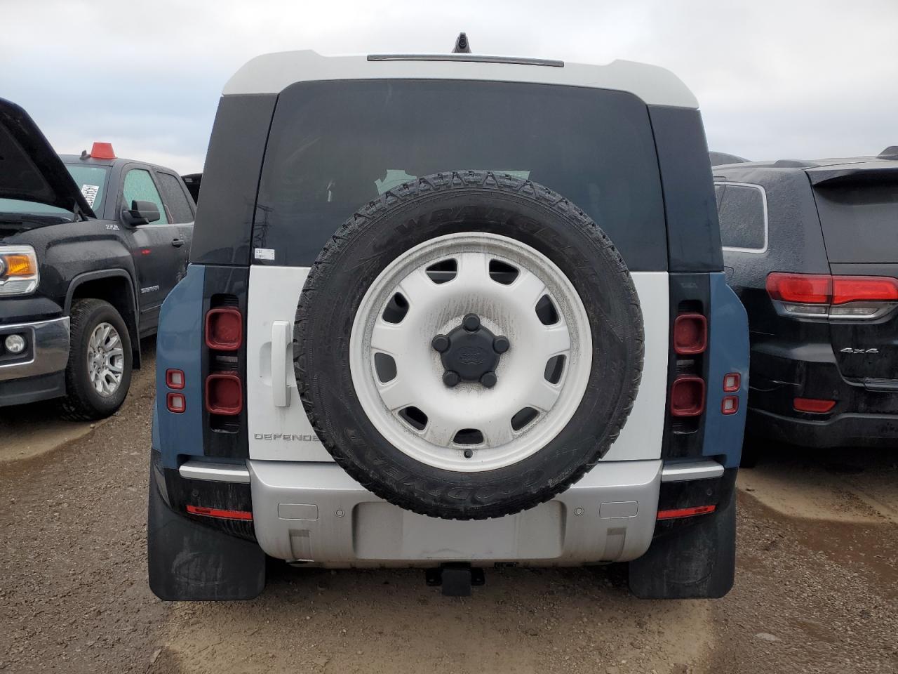 2024 Land Rover Defender VIN SALEJ7EU4R2330810 Copart auction photo, all over / rear end damage thumbnail 6