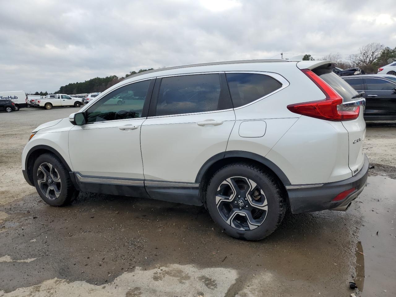 2017 Honda CR-V VIN 2HKRW1H99HH517147 Copart auction photo, side damage thumbnail 2