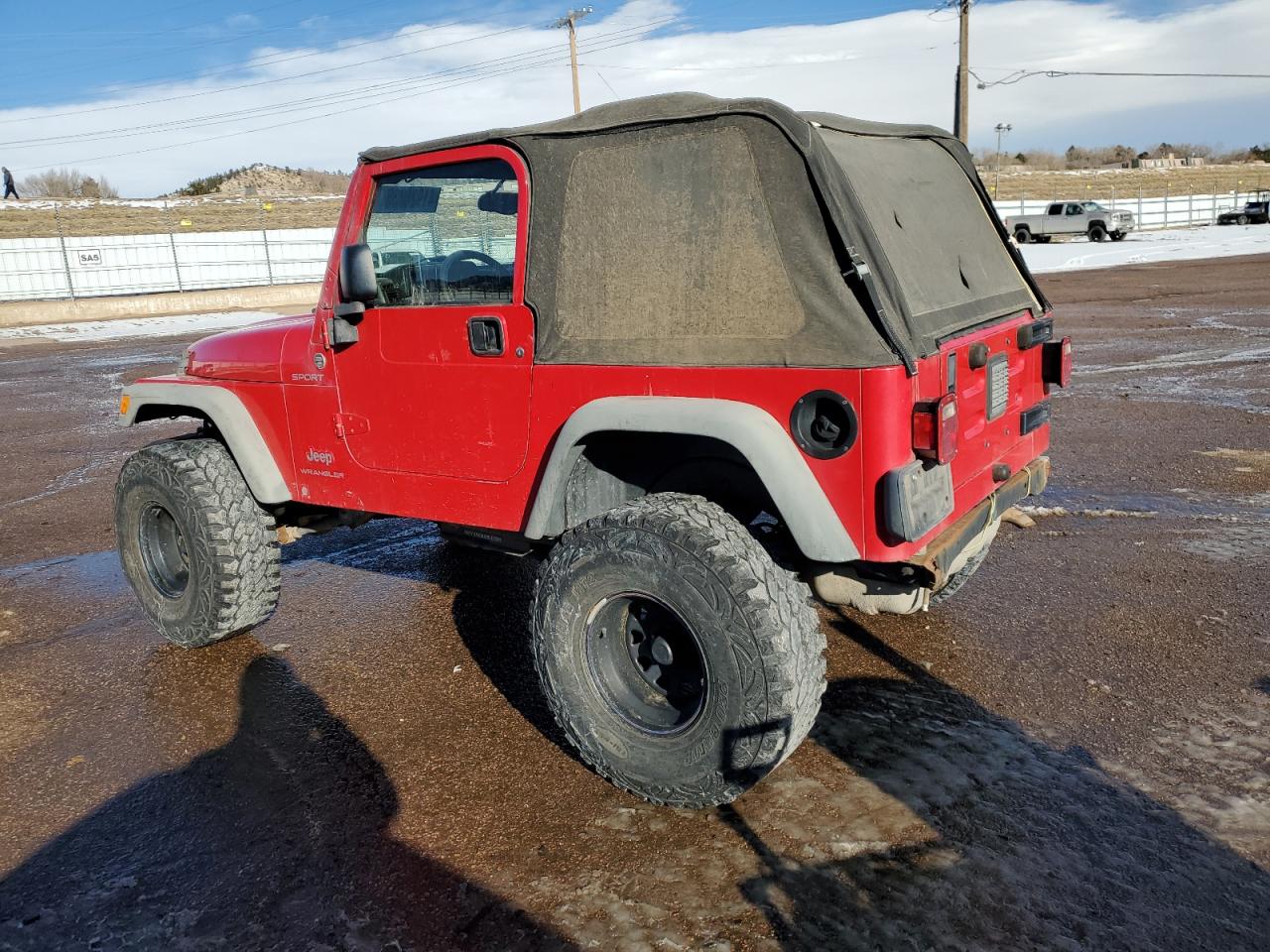 2005 Jeep Wrangler VIN 1J4FA49S45P361369 Copart auction photo, minor dent/scratches damage thumbnail 2