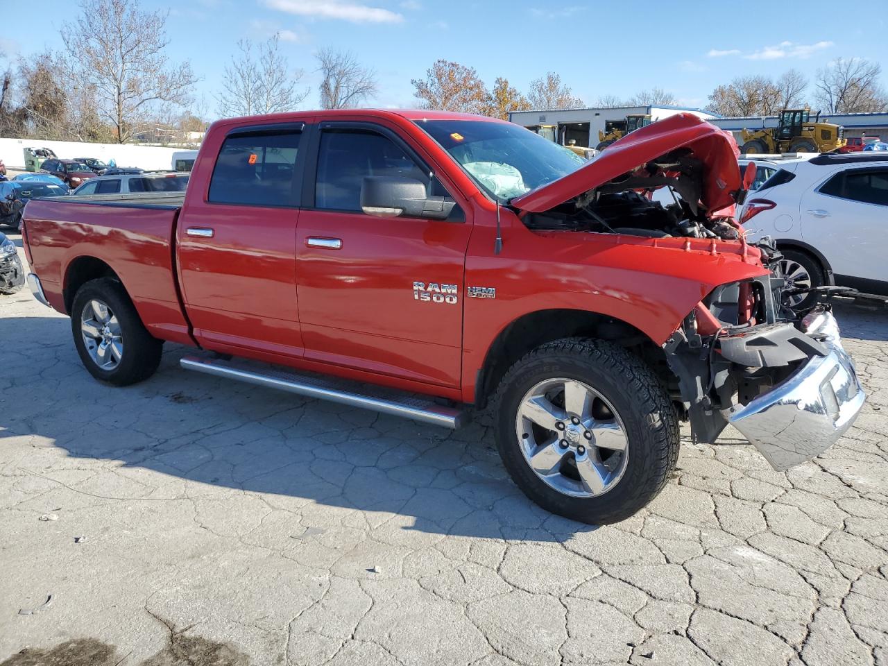 2016 RAM 1500 VIN 1C6RR7TT1GS281744 Copart auction photo, front end damage thumbnail 4