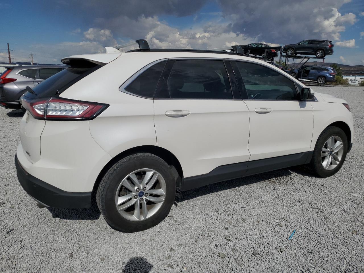 2017 Ford Edge VIN 2FMPK3J8XHBC63505 Copart auction photo, side damage thumbnail 3