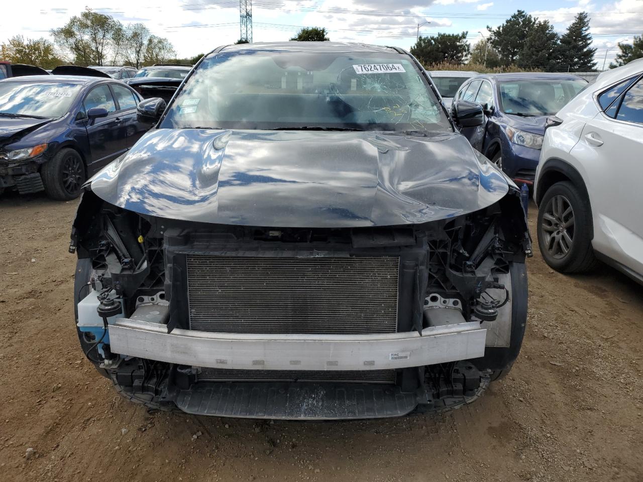 2022 KIA Sorento VIN 5XYRG4LC0NG134184 Copart auction photo, front end damage thumbnail 5