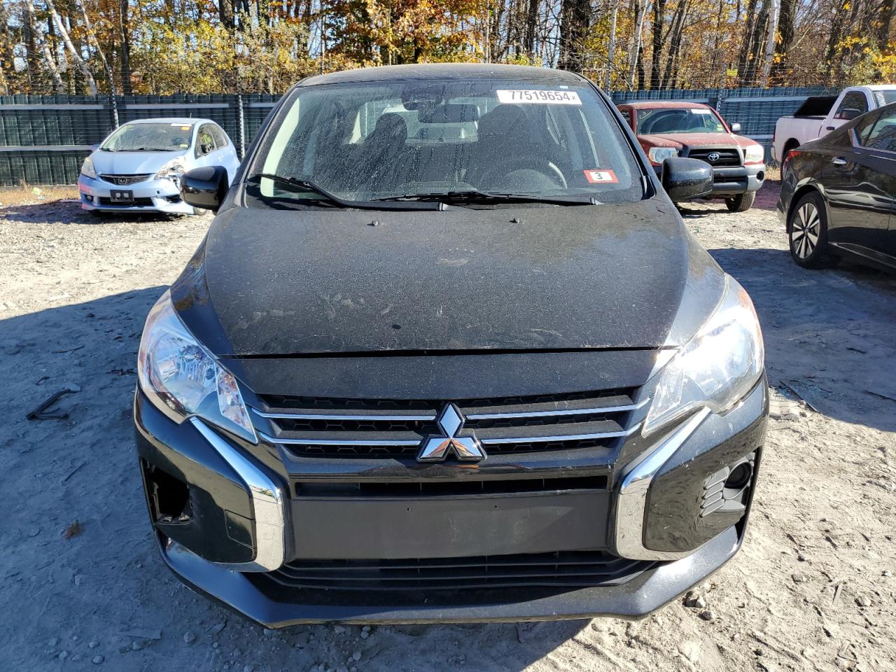 2021 Mitsubishi Mirage VIN ML32FUFJ6MHF05987 Copart auction photo, front end / minor dent/scratches damage thumbnail 5