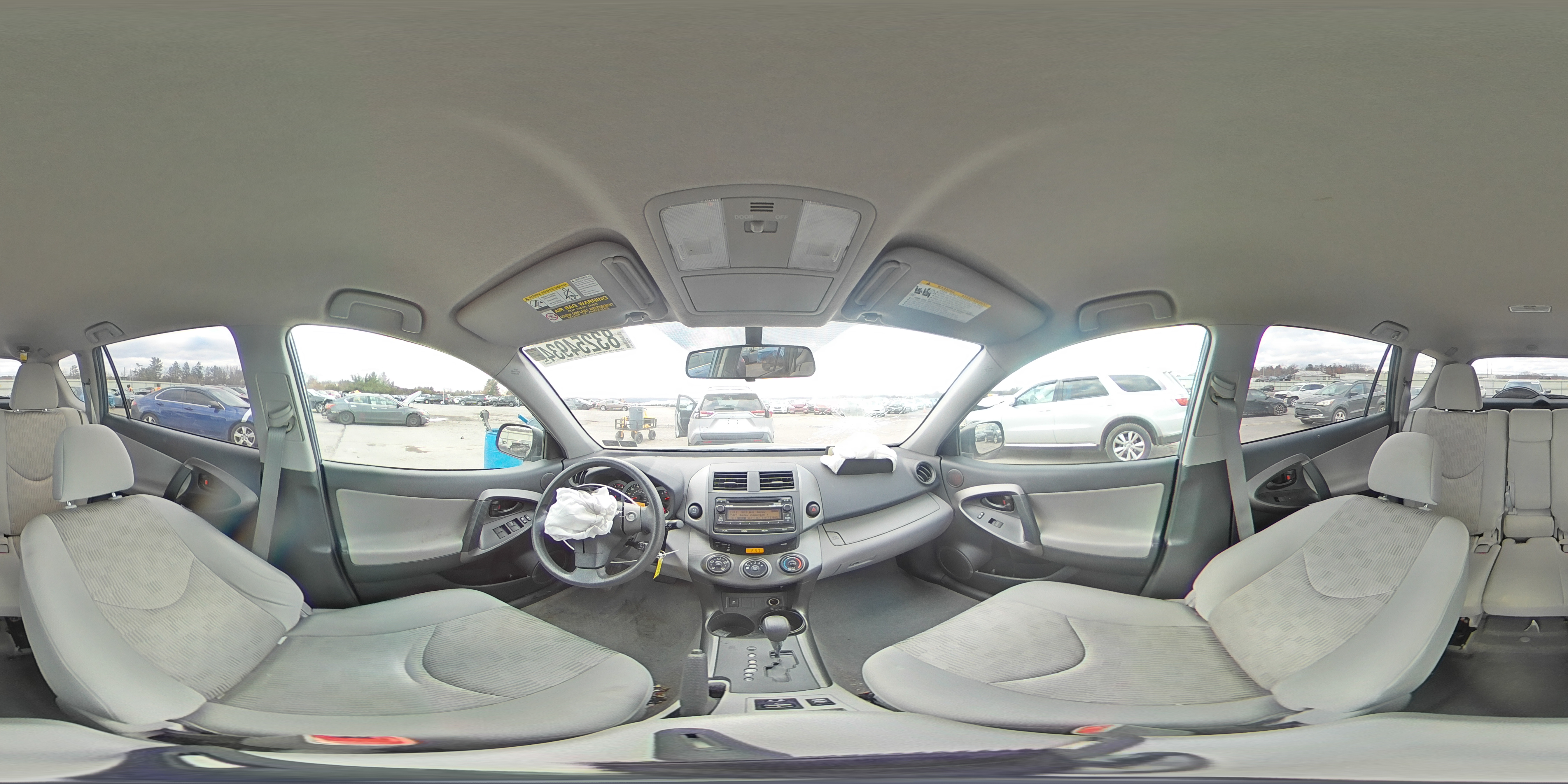 2012 Toyota RAV 4 VIN 2T3BF4DV7CW263493 Copart auction photo, front end damage thumbnail 14