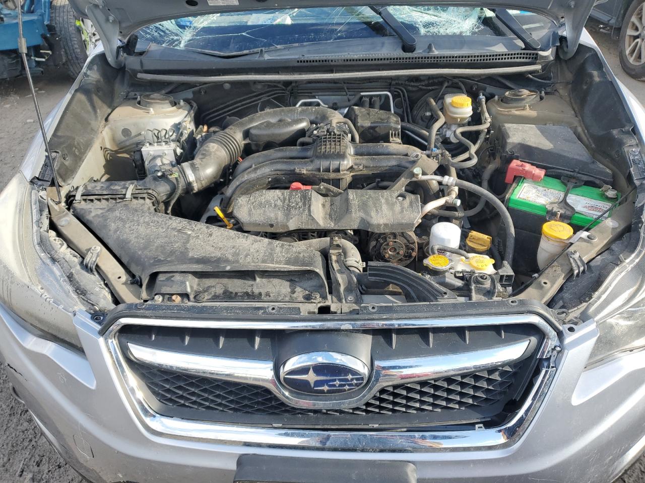 2015 Subaru XV VIN JF2GPACC3F8308135 Copart auction photo, front end / top/roof damage thumbnail 12