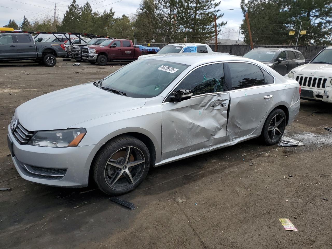 2014 Volkswagen Passat VIN 1VWBS7A35EC118004