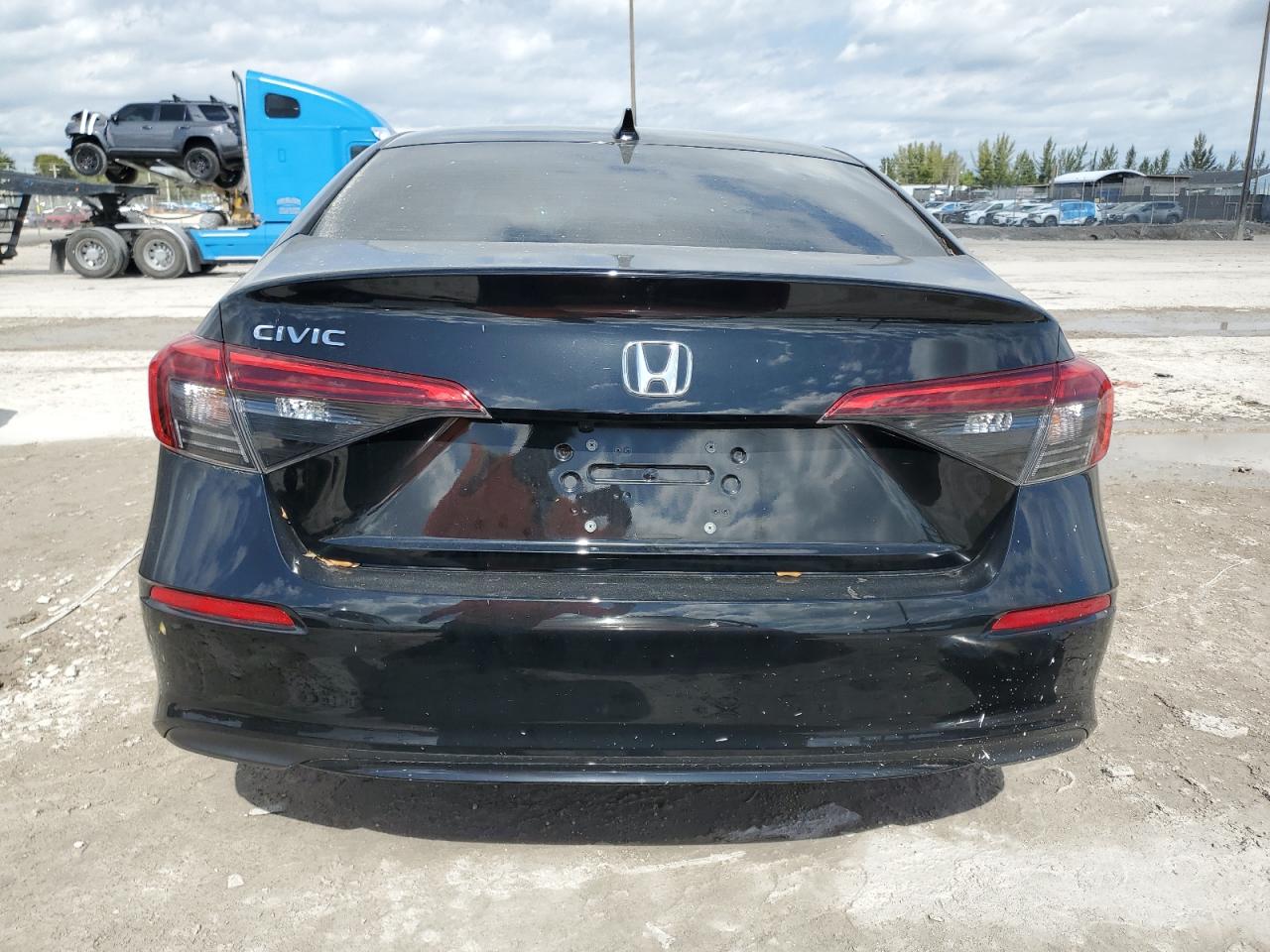 2023 Honda Civic VIN 2HGFE1F70PH313658 Copart auction photo, front end / minor dent/scratches damage thumbnail 6