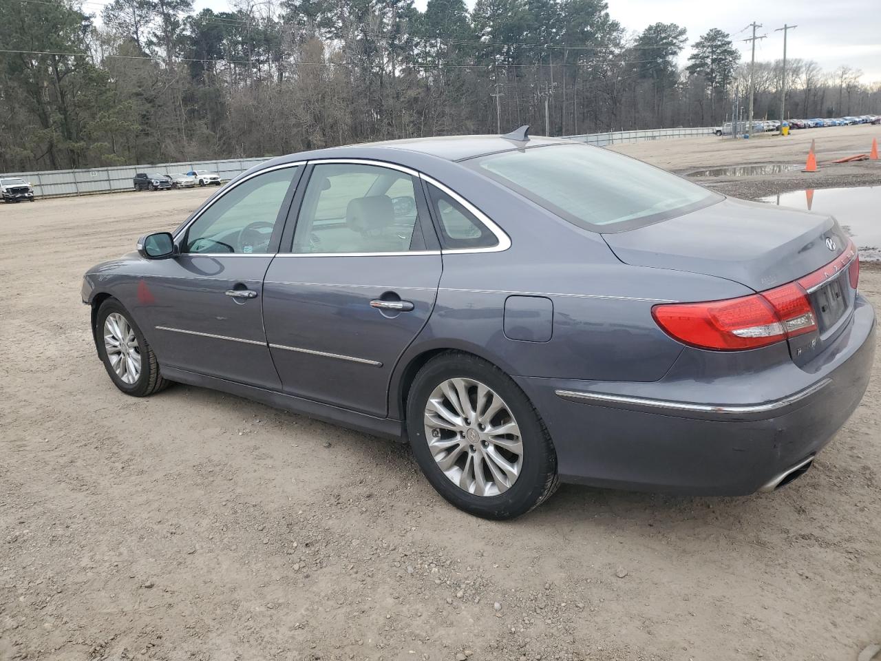 2011 Hyundai Azera VIN KMHFC4DF8BA559442 Copart auction photo, front end / side damage thumbnail 2