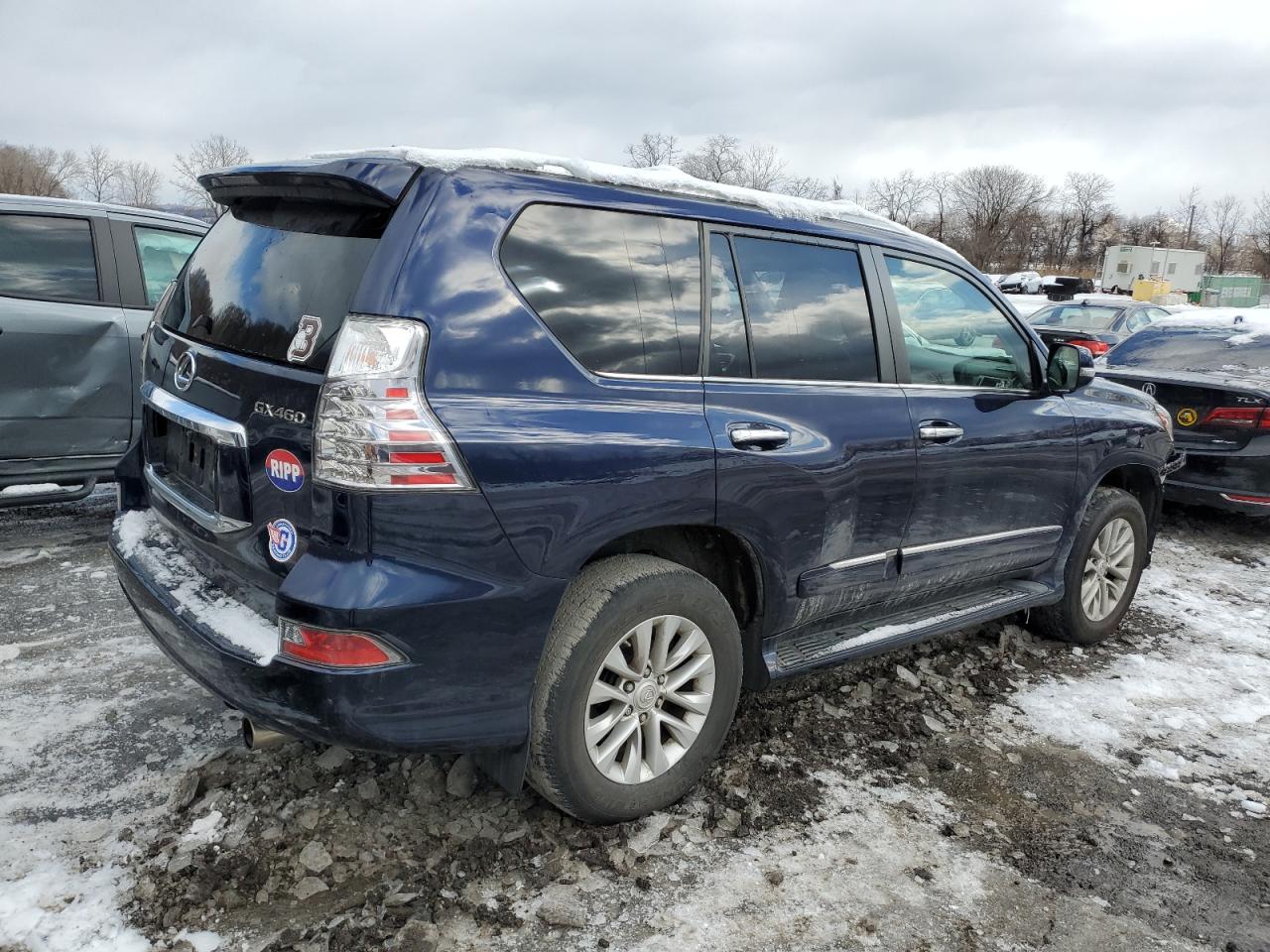 2019 Lexus GX VIN JTJBM7FX5K5214253 Copart auction photo, front end / minor dent/scratches damage thumbnail 3