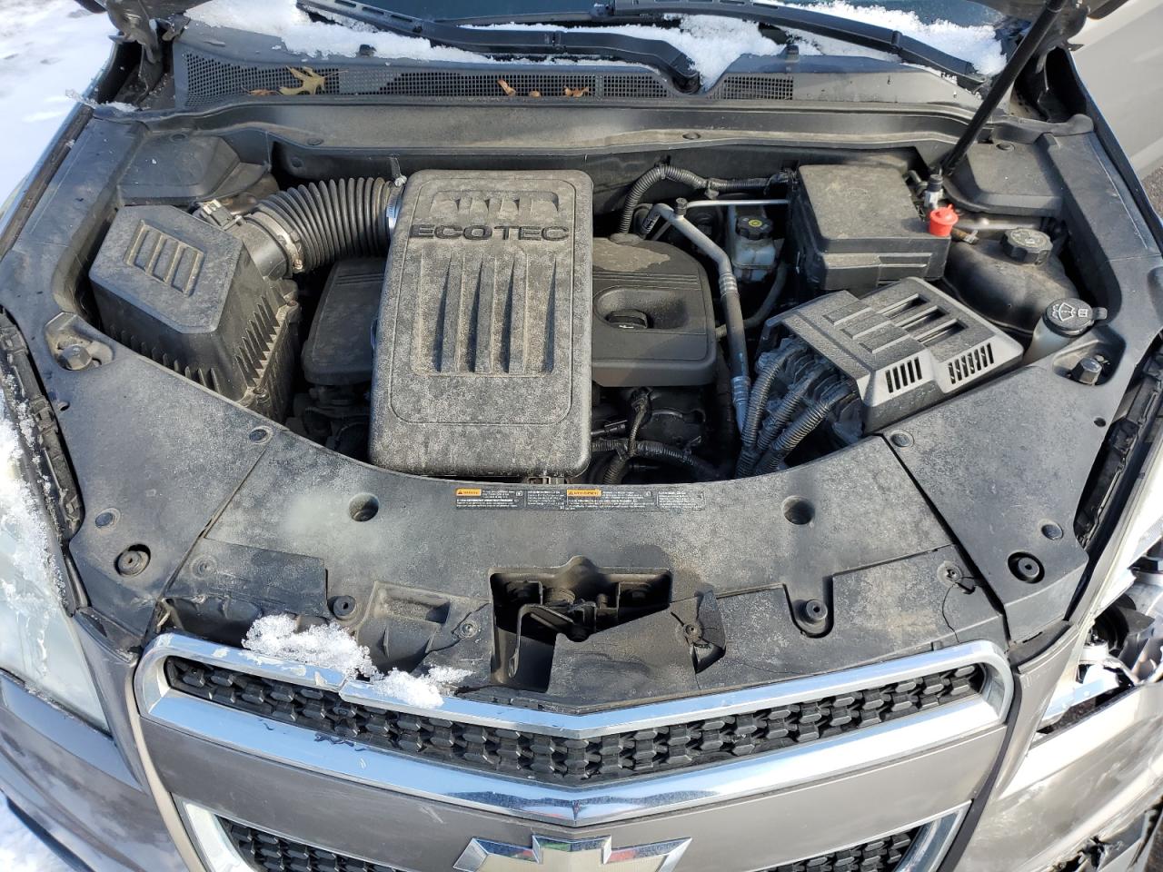 2011 Chevrolet Equinox VIN 2CNALDEC9B6316704 Copart auction photo, front end / side damage thumbnail 12