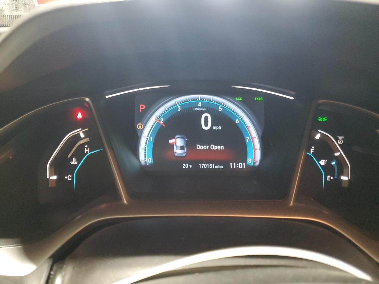2016 Honda Civic VIN 19XFC1F9XGE022313 Copart auction photo, front end damage thumbnail 9