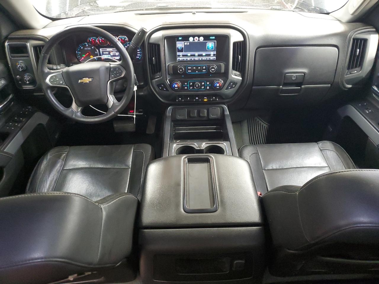 2014 Chevrolet Silverado VIN 3GCUKSEC1EG113310 Copart auction photo, front end / rear end damage thumbnail 8