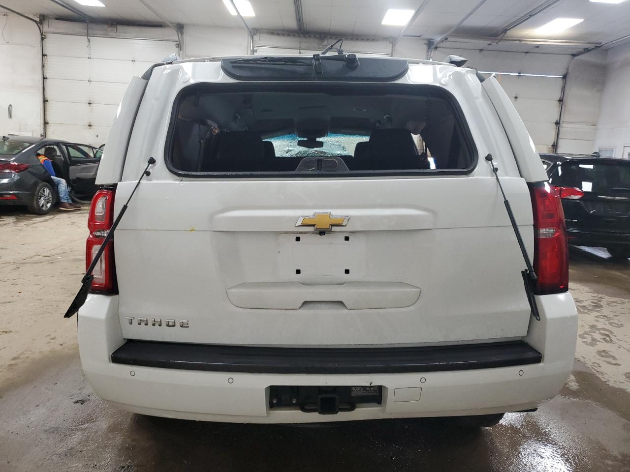 2016 Chevrolet Tahoe VIN 1GNSKAKC2GR454134 Copart auction photo, rollover damage thumbnail 6