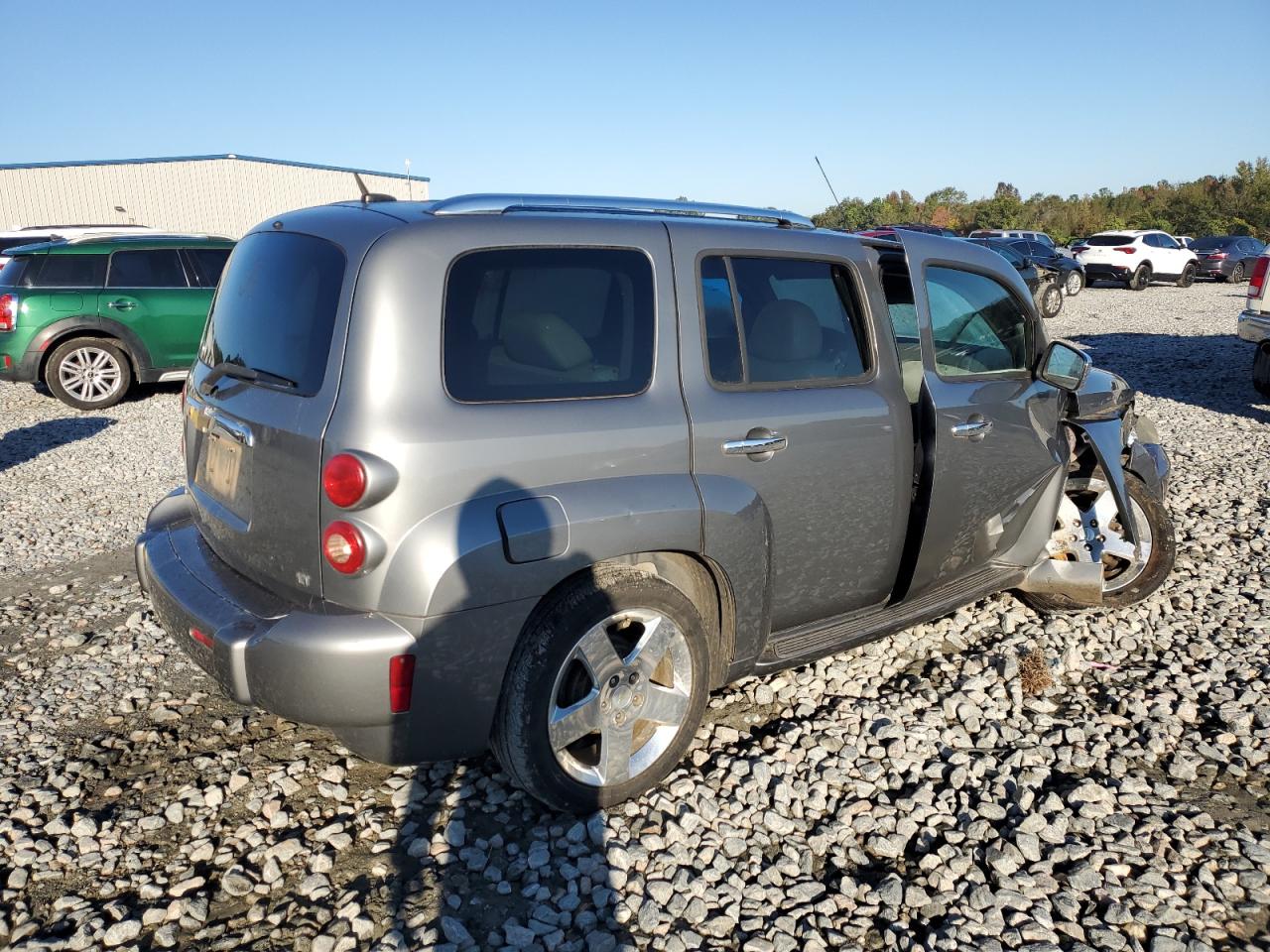 2007 Chevrolet HHR VIN 3GNDA33P37S576040 Copart auction photo, front end / side damage thumbnail 3