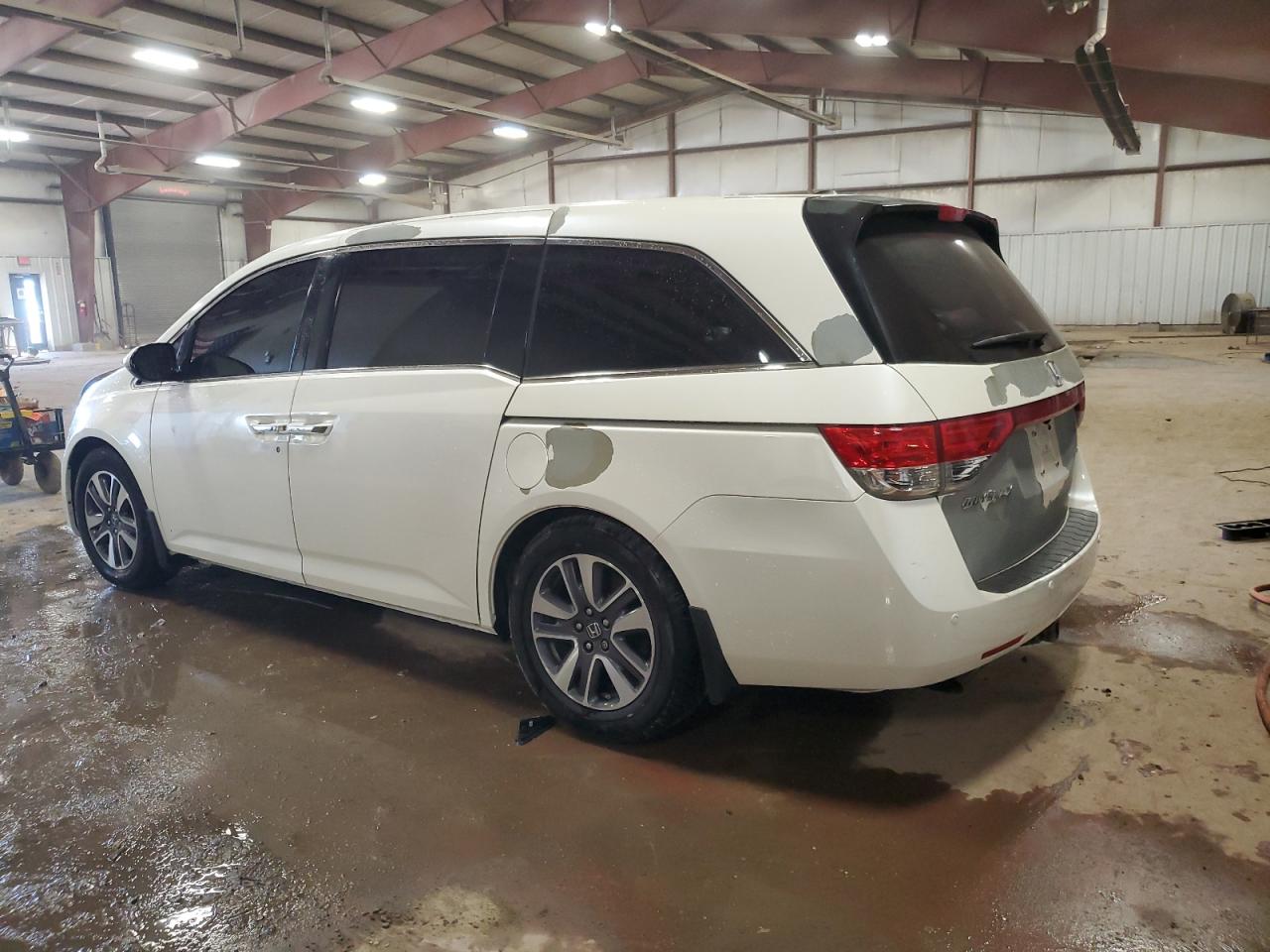 2014 Honda Odyssey VIN 5FNRL5H98EB011853 Copart auction photo, front end damage thumbnail 2