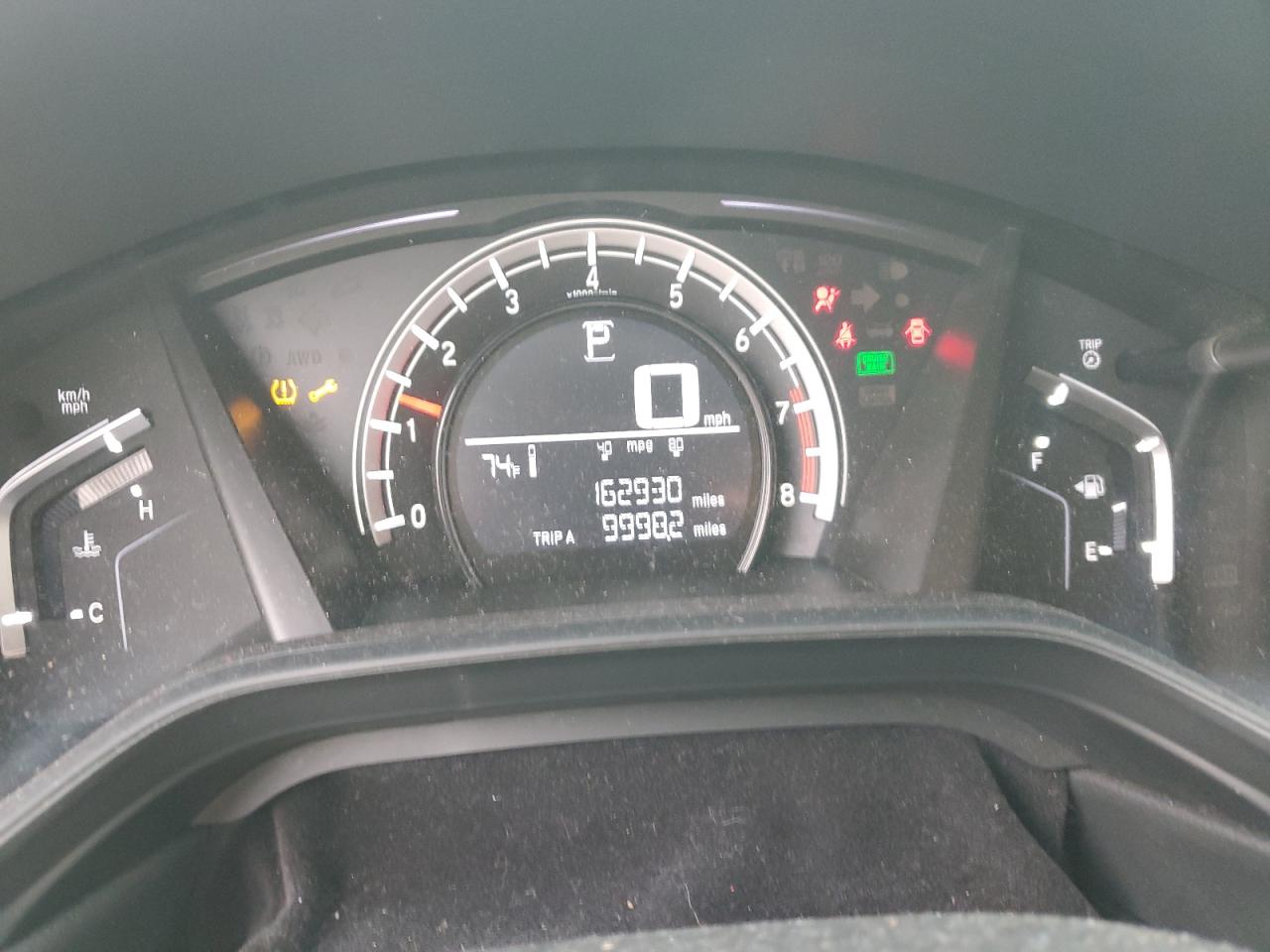 2017 Honda CR-V VIN 5J6RW6H34HL002068 Copart auction photo, front end / minor dent/scratches damage thumbnail 9