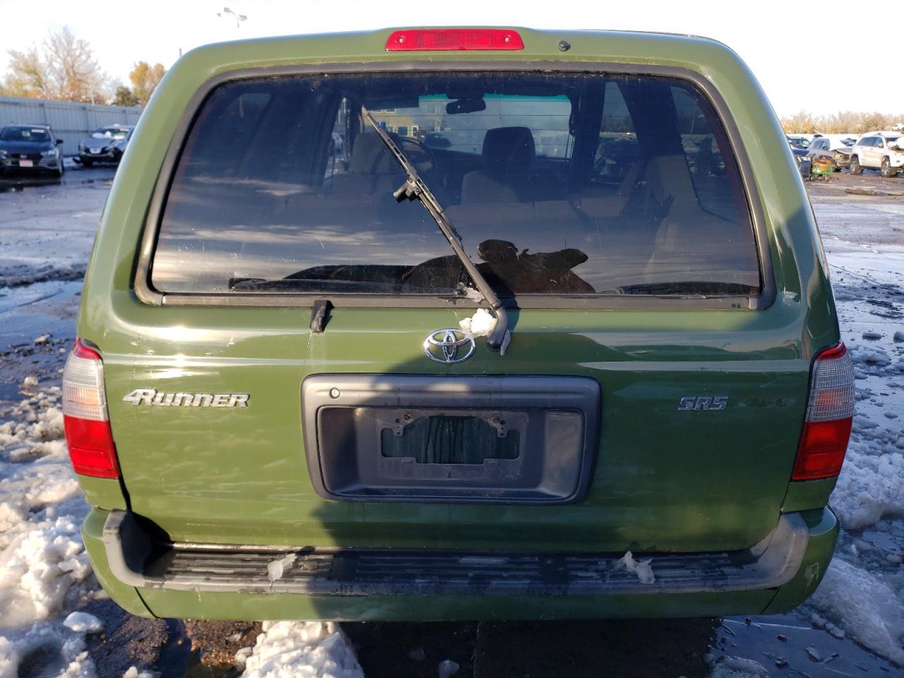 2000 Toyota 4Runner VIN JT3HN86R6Y0310601 Copart auction photo, side / hail damage thumbnail 6