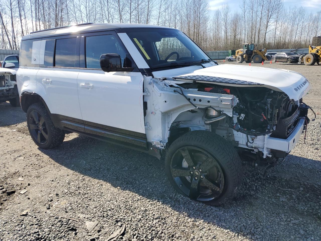 2024 Land Rover Defender VIN SALE2EEU7R2304560 Copart auction photo, front end damage thumbnail 4
