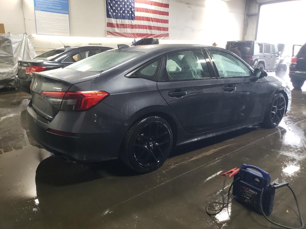 2022 Honda Civic VIN 2HGFE2F55NH525246 Copart auction photo, front end damage thumbnail 3