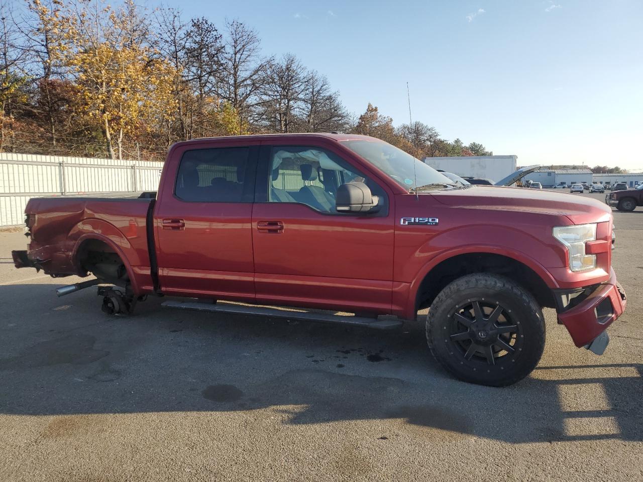 2015 Ford F-150 VIN 1FTEW1EF2FFC82185 Copart auction photo, rear end / front end damage thumbnail 4