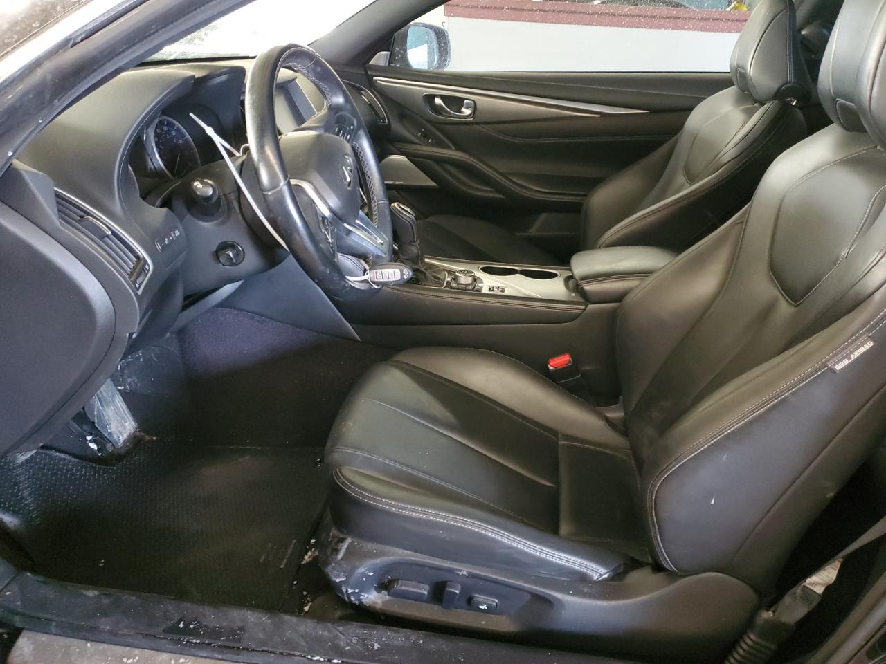 2017 Infiniti Q60 VIN JN1EV7EL1HM554576 Copart auction photo, front end damage thumbnail 7
