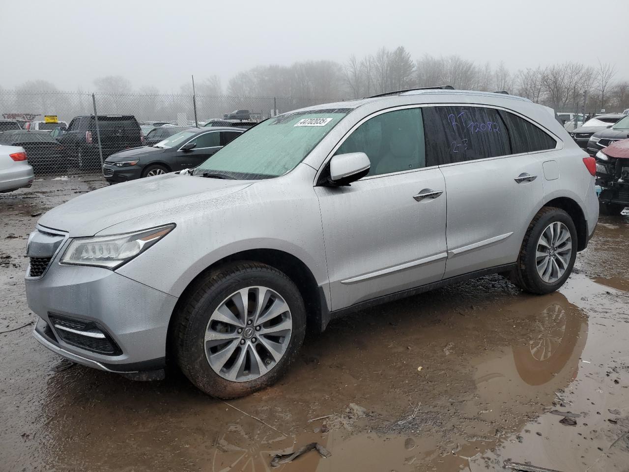 2015 Acura MDX VIN 5FRYD4H44FB003062
