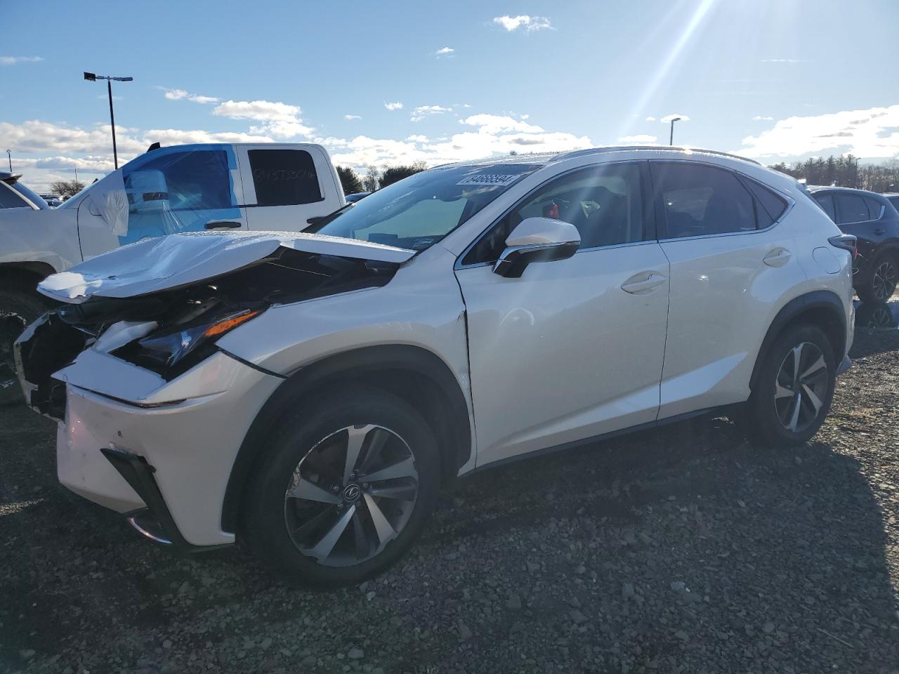 2018 Lexus NX VIN JTJBARBZ7J2164015