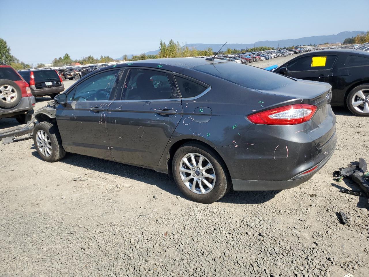 2015 Ford Fusion VIN 1FA6P0G73F5130669 Copart auction photo, front end damage thumbnail 2