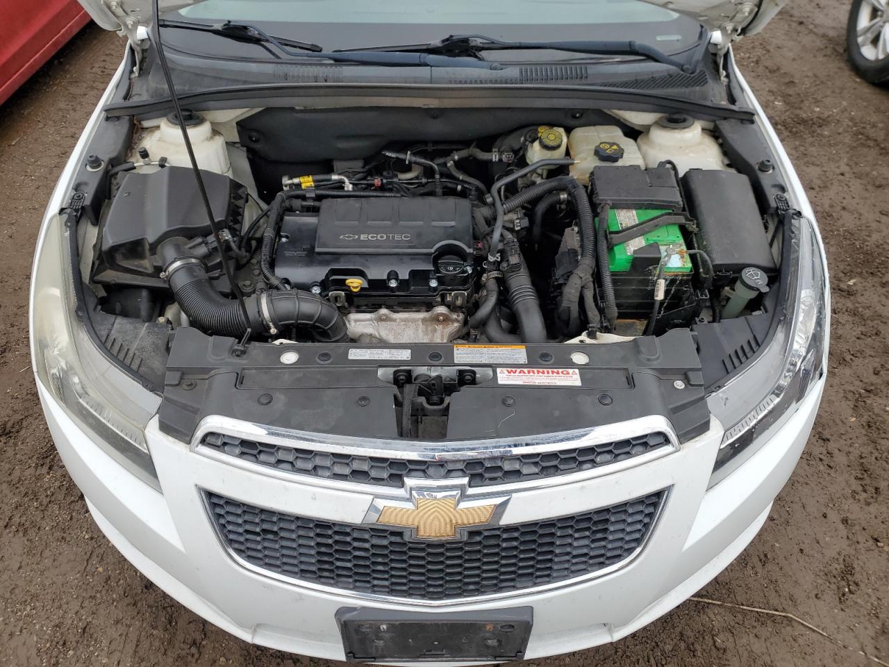 2013 Chevrolet Cruze VIN 1G1PC5SBXD7267394 Copart auction photo, side / undercarriage damage thumbnail 11