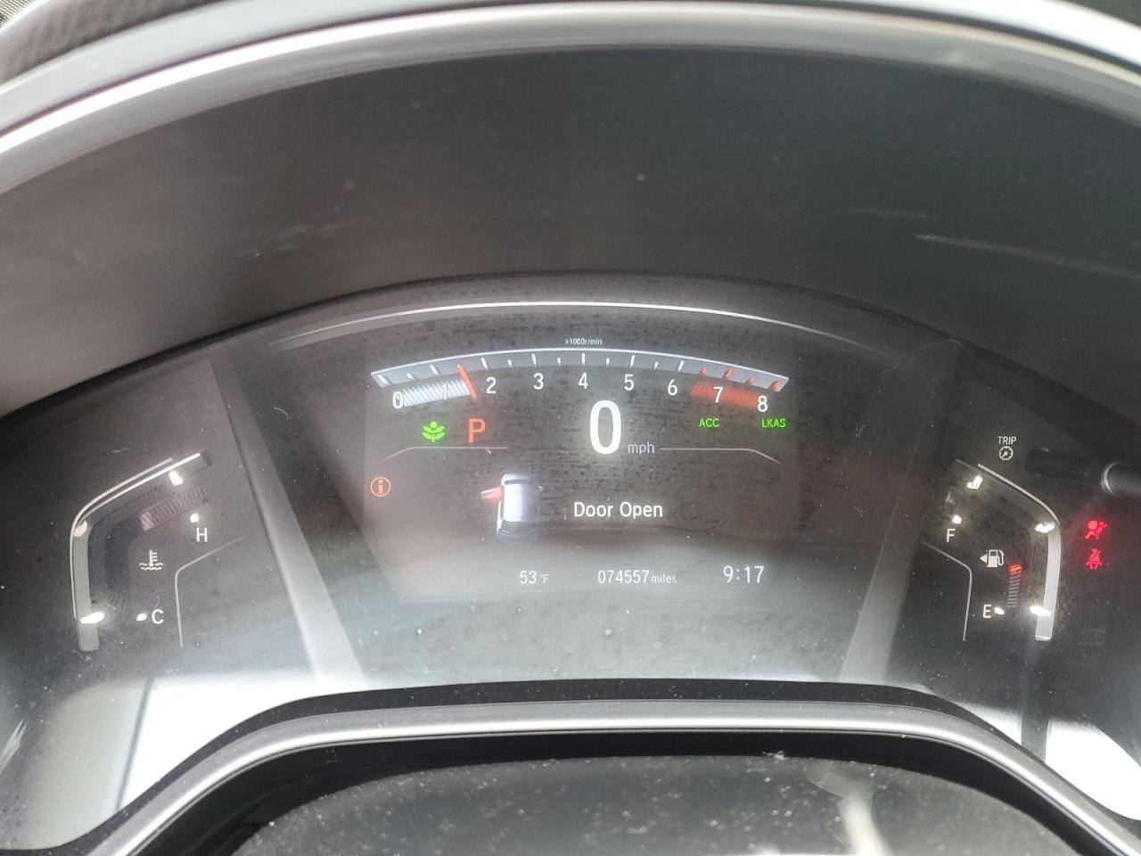 2021 Honda CR-V VIN 5J6RW1H5XMA001114 Copart auction photo, front end damage thumbnail 9
