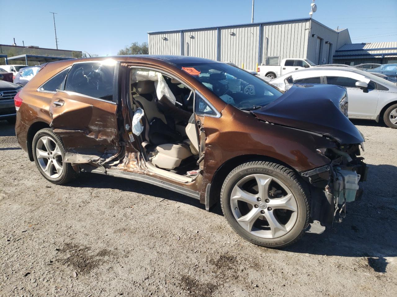 2009 Toyota Venza VIN 4T3BK11A89U011577 Copart auction photo, front end / side damage thumbnail 4