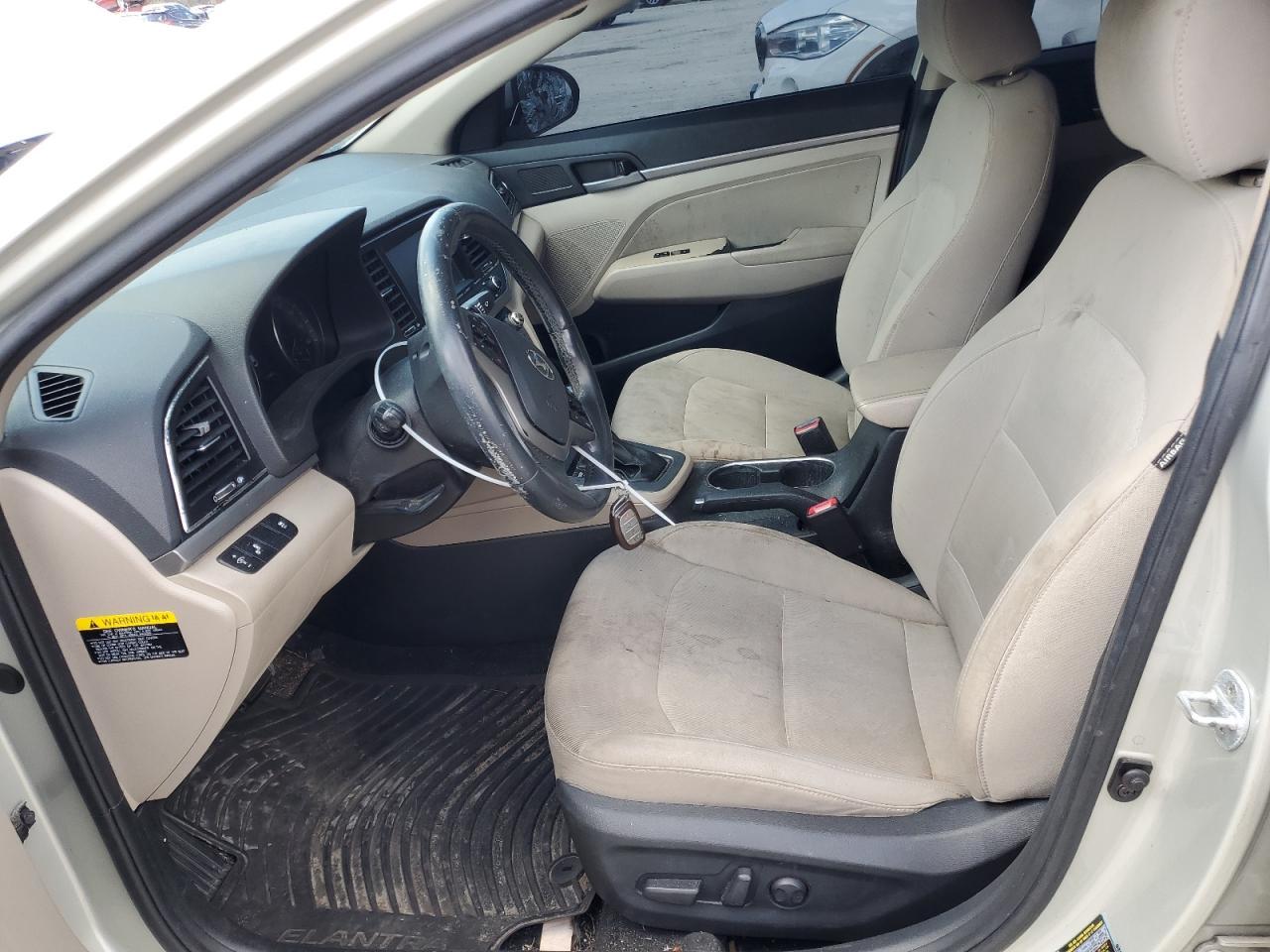 2017 Hyundai Elantra VIN 5NPD84LF8HH119009 Copart auction photo, front end / minor dent/scratches damage thumbnail 7