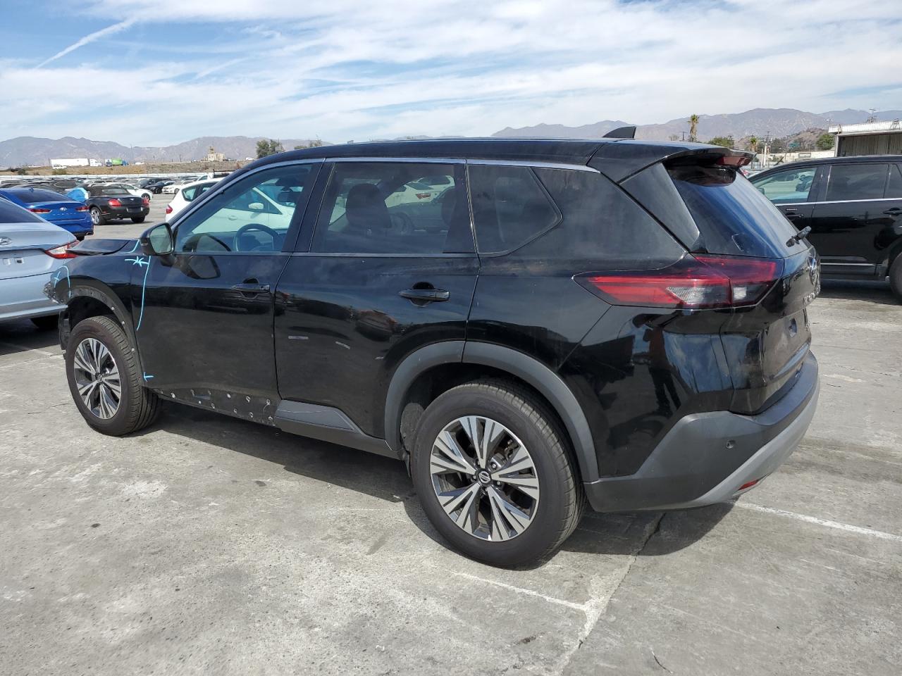 2021 Nissan Rogue VIN 5N1AT3BB5MC780749 Copart auction photo, front end / side damage thumbnail 2