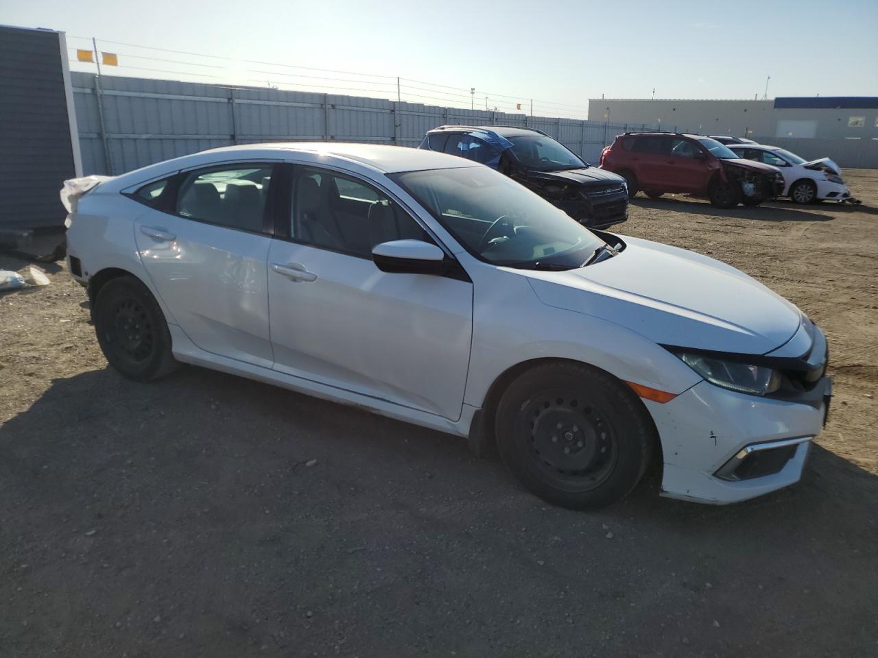 2021 Honda Civic VIN 2HGFC2F65MH530296 Copart auction photo, rear end damage thumbnail 4