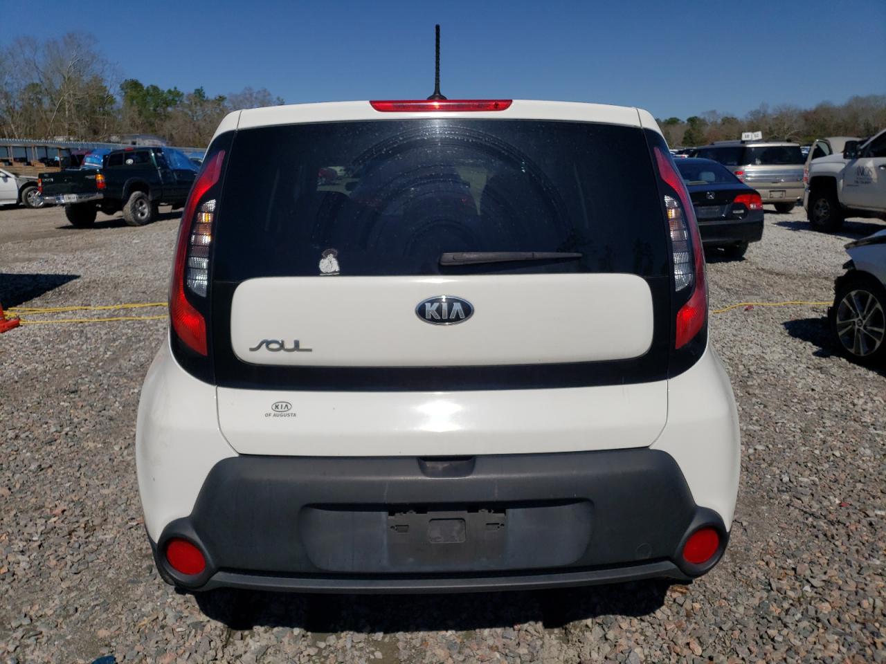 2016 KIA Soul VIN KNDJN2A27G7262052 Copart auction photo, undercarriage / normal wear damage thumbnail 6
