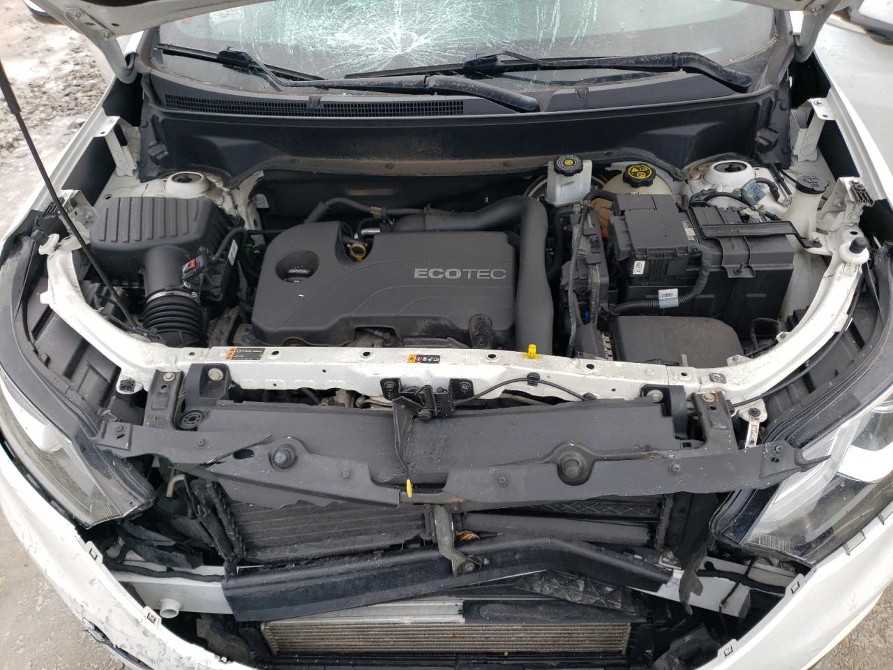 2018 Chevrolet Equinox VIN 3GNAXSEV1JS547893 Copart auction photo, front end / side damage thumbnail 13