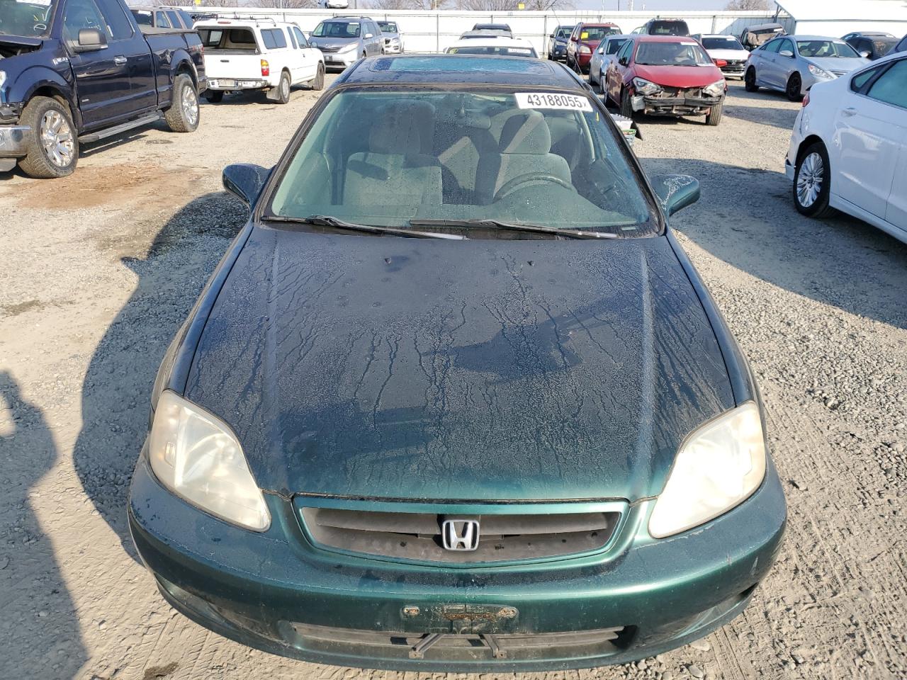 2000 Honda Civic VIN 1HGEJ8249YL038842 Copart auction photo, minor dent/scratches damage thumbnail 5