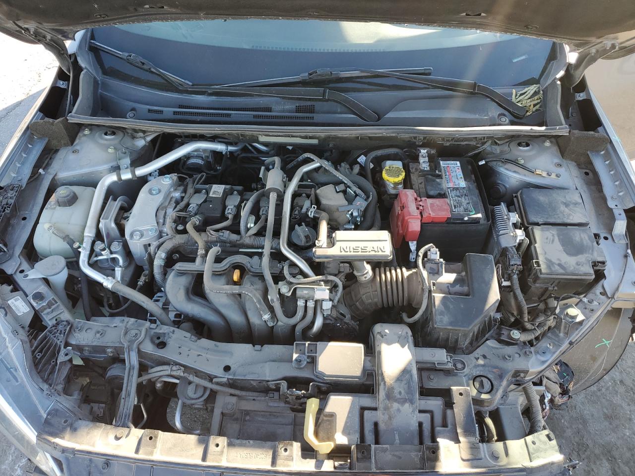 2022 Nissan Sentra VIN 3N1AB8CV4NY220214 Copart auction photo, front end / minor dent/scratches damage thumbnail 11