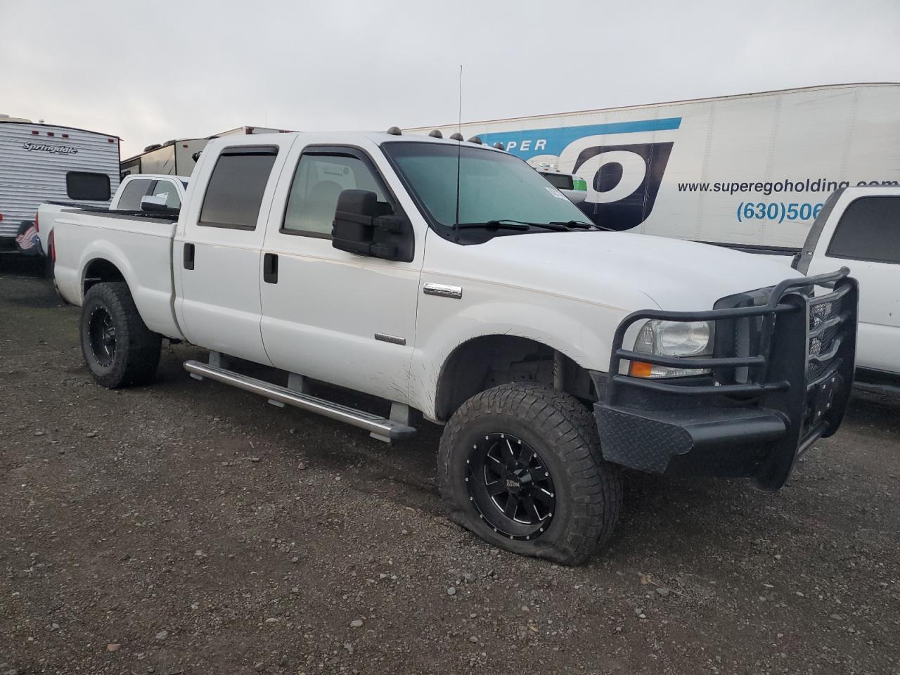 2000 Ford F350 VIN 1FTSW31F3YEE23343 Copart auction photo, all over damage thumbnail 4
