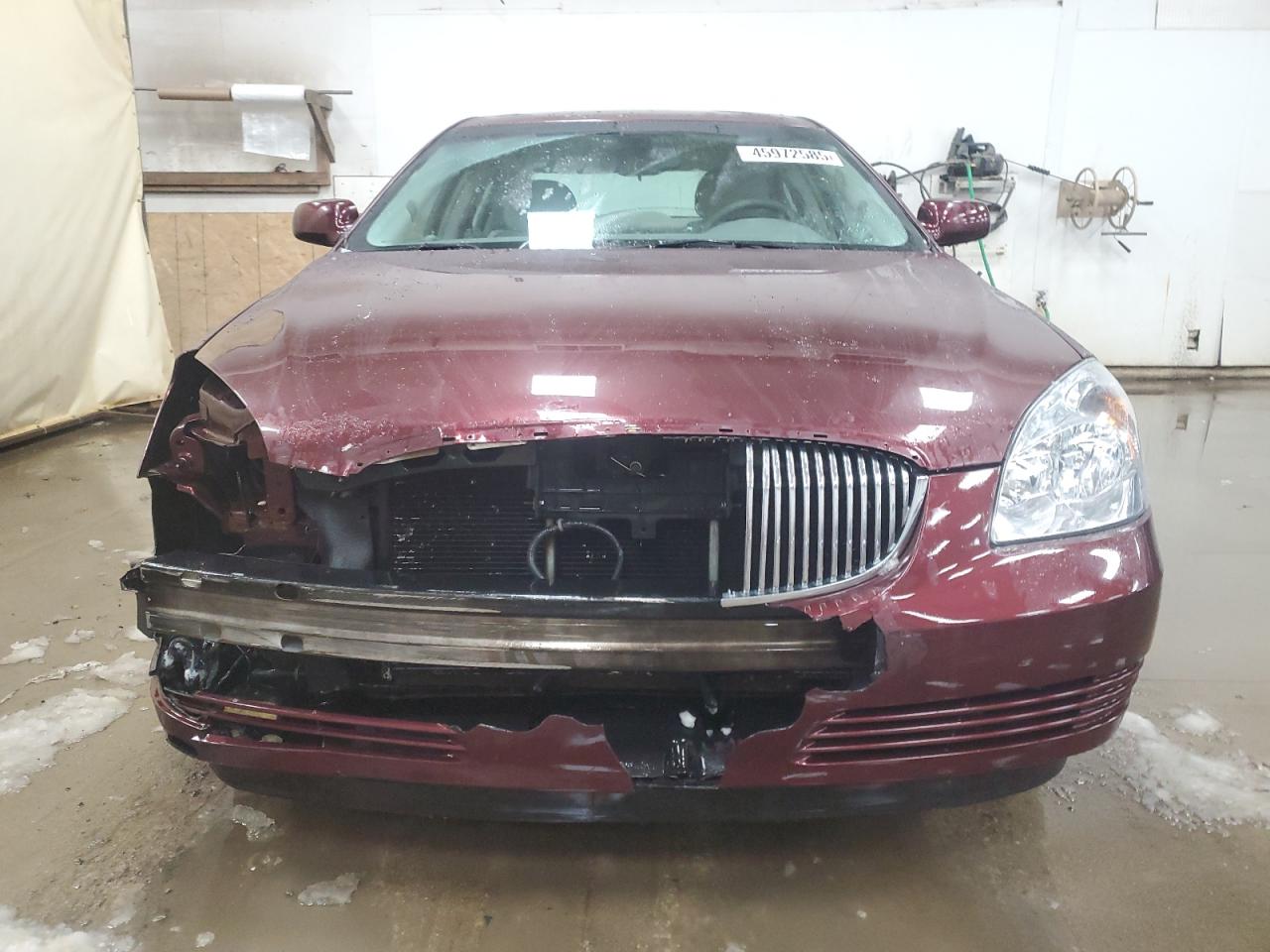2007 Buick Lucerne VIN 1G4HP57297U210467 Copart auction photo, front end / side damage thumbnail 5